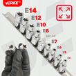 Set chei Torx, 1/4"-3/8" 8 piese, Verke