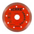 Disc diamantat pentru placi ceramice, gresie, piatra naturala, 125 x 1.2 mm, Verke