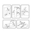 Vinclu, suport magnetic pentru sudura, capacitate de ridicare 34 kg, unghiuri 45° / 90° / 135°, Verke