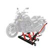 Cric hidraulic pentru motociclete, ATV, cu pedala pentru ridicare, capacitate 680 Kg, 120 mm - 380 mm, Verke
