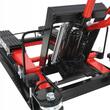 Cric hidraulic pentru motociclete, ATV, cu pedala pentru ridicare, capacitate 680 Kg, 120 mm - 380 mm, Verke