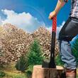 Topor universal pentru tamplarie, maner cauciucat din fibra de sticla, lungime 70 cm greutate 1570G, Verke