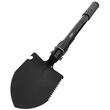 Unealta multifunctionala pliabila 4 in 1, lopata, sapa, târnacop, 41 x 10 cm, neagra, Verke 