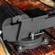 Menghina rotativa turnata de banc, cu nicovala, 150 mm, rotatie 360°, cu blocare, Verke