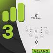 Ventilator cu telecomanda, 60 W, Velano