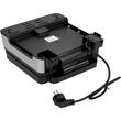Aparat pentru vafe si gofre, 2200 W, afisaj LCD, capacitate 4 vafe, invelis antiaderent, control al temperaturii, Kraft