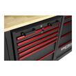 Set mobilier cu roti pentru atelier, banc de lucru mobil, 6 sertare, panou perforat, Kraft