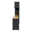 Set mobilier cu roti pentru atelier, banc de lucru mobil, 6 sertare, panou perforat, Kraft