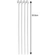Frigarui pentru gratar 35,8 cm, otel inoxidabil, 4 piese, KingHoff