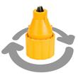 Masina, dispozitiv pentru ascutit burghie, 150 W, 3-13mm Powermat