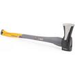 Set 3 topoare pentru tamplarie si despicat lemne cu coada din fibra, 400 – 2000 g, Powermat