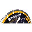 Disc diamantat segmentat pentru taiat in beton, caramida, gresie, 230x 22.2 x 2.8 mm, Powermat