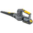 Suflanta pentru frunze cu acumulator, 20V 2Ah, debit aer 250 km/h, acumulator si incarcator incluse, Powermat