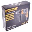 Masina de gaurit, bormasina electrica cu percutie pentru lemn, metal si beton, 1600 W, accesorii incluse, Powermat