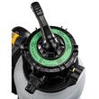 Pompa de filtrare pentru piscina, debit 10.000 l/h, 400W, afisaj LCD, supapa cu 7 functii, Powermat
