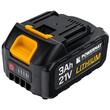 Pistol electric de impact cu acumulator, 21 V, acumulatori 2 x 3Ah, Powermat