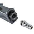 Slefuitor pneumatic cu banda pentru curatarea si finisarea pieselor din metal, lemn si plastic, 10 x 330 mm, 20000 rpm, 6.3 bari, debit de aer 200 l/min, Powermat