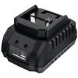 Pistol electric de impact cu acumulator, 21 V, acumulatori 2 x 3Ah, Powermat