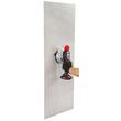 Ventuza vibranta pe acumulator 21V, 2 acumulatori 2Ah, capacitate 100 kg, diametru 150 mm, 9 trepte de viteza, Red Technic