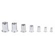 Pistol, cleste profesional pentru piulite nituibile, M3 - M12, 110 piese, Powermat