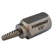 Set extractoare suruburi, 25 piese, dimensiuni 1/8" la 7/8", Powermat