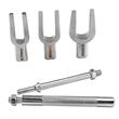 Set prese extractoare pentru pivoti, rotule, capete de bara directie auto, articulatii sferice, 16,40 x 23,50 x 26,60 mm, Powermate
