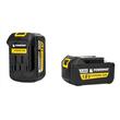 Polizor unghiular, flex cu 2 acumulatori, 18 V 3.0 Ah, motor Brushless, diametru disc 125 mm, Powermat
