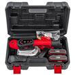 Ventuza vibranta pe acumulator 21V, 2 acumulatori 2Ah, capacitate 100 kg, diametru 150 mm, 9 trepte de viteza, Red Technic