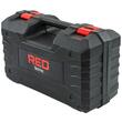 Ventuza vibranta pe acumulator 21V, 2 acumulatori 2Ah, capacitate 100 kg, diametru 150 mm, 9 trepte de viteza, Red Technic