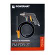 Pistol pneumatic pentru sablare cu furtun, 1 m, duza 6 mm, Powermat