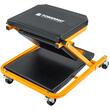 Scaun mobil si targa auto, 2 in 1, din otel si piele artificiala, Powermate