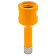 Carota diamantata pentru gresie, granit, ceramica, utilizare umeda/uscata, prindere M14, diametru 10 mm, Powermat