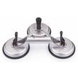 Ventuza pentru extragere, fixare geam, sticla, tabla, 3 ventuze, capacitate 150 kg, 120 mm, Powermat