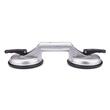 Ventuza pentru extragere, fixare geam, sticla, tabla, 2 ventuze, capacitate 100 kg, 120 mm, Powermat