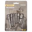 Set adaptoare HEX pentru bormasina si masina de insurubat, 1/2" 1/4", 3/2", 8 piese,  Powermat