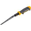 Fierastrau manual multifunctional 3 in 1 cu maner ergonomic pentru lemn metal, gips, carton, lungime 310 mm, 3 lame incluse, Powermat 
