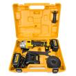Polizor unghiular, flex cu 2 acumulatori, 18 V 3.0 Ah, motor Brushless, diametru disc 125 mm, Powermat
