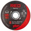 Polizor unghiular cu acumulatori, flex, 2x baterie 2 Ah, disc 125mm, Red Technic