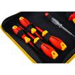 Set scule izolate cu tester de tensiune pentru electricieni, tensiune de functionare 1000 V, 8 piese, Powermat