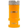 Carota diamantata pentru gresia porțelanată, plăcile ceramice, granitul, marmura, 25 mm, Powermat