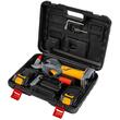 Foarfeca electrica cu acumulator pentru gradina, 1000 W, 2 acumulatori 21, afisaj LCD, diametru taiere, Powermat