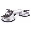 Ventuza pentru extragere, fixare geam, sticla, tabla, 3 ventuze, capacitate 150 kg, 120 mm, Powermat