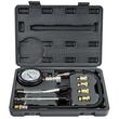Tester de compresie pentru motoarele pe benzina, interval de masura 0-20 bari, cu adaptoare incluse, 8 piese, Powermate