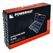 Set extractoare suruburi, 25 piese, dimensiuni 1/8" la 7/8", Powermat