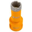 Carota diamantata potrivita pentru gresia porțelanată, plăcile ceramice, granitul, marmura, 20 mmm, Powermat