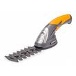 Foarfeca cu acumulator pentru iarba, gard viu si arbusti, 7.2V, 1.5 Ah, Powermat 