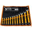 Set chei combinate, 12 piese, cu strat anticoroziv, Powermat