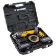 Polizor unghiular cu acumulatori, flex, 2x baterie 4Ah, disc 125mm, Powermat