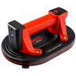 Ventuza cu acumulator si pompa de vid automata pentru sticla, faianta, gresie, diametru 200 mm, capacitate ridicare 260 kg, afișaj LCD, Red Technic