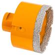 Carota diamantata, gresie ceramică, granit, marmură, piatră, 65 mm, Powermat